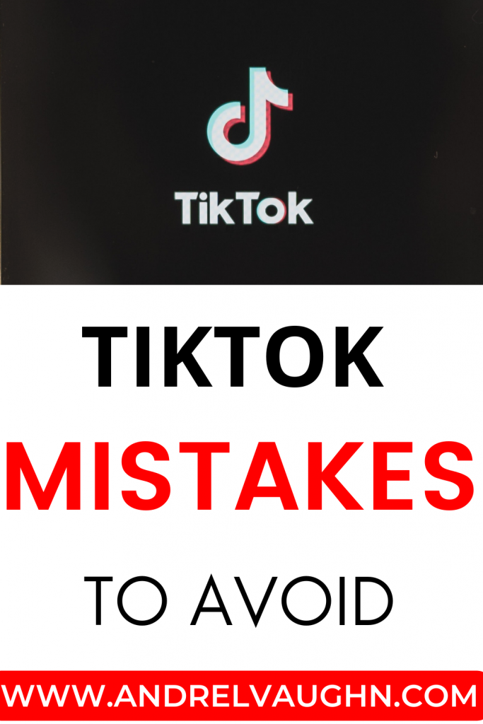 TikTok Mistakes To Avoid-Pinterest